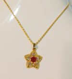 New Fashion Alloy Golden Chain with Zircon Locket / Necklace / Special Gift For Girl,s - Image 3