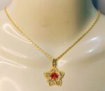 New Fashion Alloy Golden Chain with Zircon Locket / Necklace / Special Gift For Girl,s - Image 4