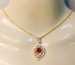 New Fashion Alloy Golden Chain with Locket / Necklace for Girls