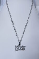 Silver Chain with Zircon Love Locket / Necklace specially gift for Girls / Boys - Image 3