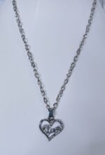 Silver Chain with Love Heart Locket / Necklace specially gift for Girls / Boys - Image 5