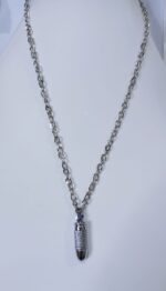 Silver Chain with Locket Necklace Pendent specially Gift for Boys - Image 3