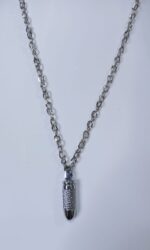 Silver Chain with Locket Necklace Pendent specially Gift for Boys - Image 4