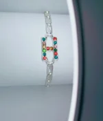 Stylish Silver Alloy H Zircon Bracelet / Watch For Girls / Women