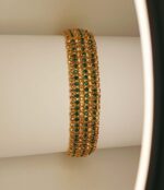 New Luxury Golden Zircon Bracelet for Girls & Women - Image 3