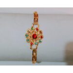 New Fashion Alloy Gold Zircon Bracelet For Girls, Women - Image 2