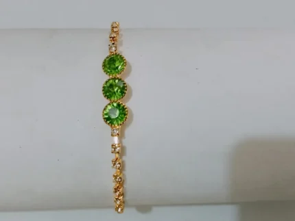 New Premium Alloy Golden Zircon Bracelet / Watch Specially Gift for Girl,s