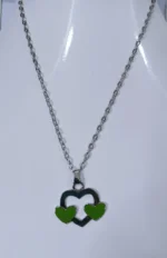 New Silver Stainless Chain Necklace 3 Heart Locket/Pendants Specially gift for girls / boys - Image 4
