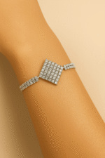 New Imported Quality Hand Chain Crystal Shine Bracelet For Girls and Women - Image 2