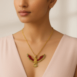 New Alloy Golden Chain with Eagle Locket / Necklace Specially Gift for Girl,s / Boy,s - Image 6