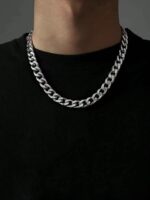 New Silver/Black/Golden Stainless Steel Italian Chain / Thin Cuban Chain For Boy,s