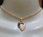 New Golden Alloy Chain with Zircon Heart Necklace/Locket/Pendants for Girls/Women/boys/men - Image 2