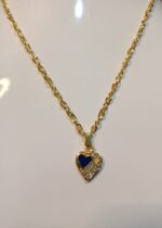 New Golden Alloy Chain with Heart Locket/Necklace/Pendants specially gift for Girls/women - Image 6