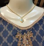 New Golden Alloy Chain with Heart Locket/Necklace/Pendants Specially Gift for Girls/women