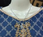 New Silver Chain with Zircon Locket/Necklace Specially gift for Girls/women - Image 2