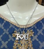 New Silver Chain with Love Locket/Necklace Specially gift for Girl,s / Boy,s - Image 2