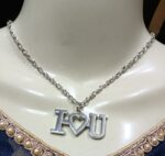 New Silver Chain with Love Locket/Necklace Specially gift for Girl,s / Boy,s