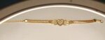 New Premium Alloy Golden Heart Zircon Bracelet / Watch For Girl,s - Image 3