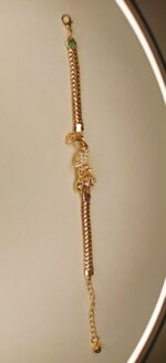 New Premium Alloy Golden Peacock Zircon Bracelet | Watch For Girl,s - Image 4