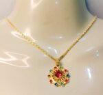 New Fashion Alloy Golden Chain with Zircon Locket/Necklace/Pendants for Girls/Women - Image 3