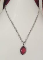 New Silver Chain with Zircon Locket/Necklace Specially gift for Girls/women/men - Image 3