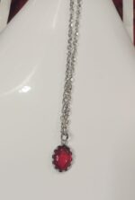 New Silver Chain with Zircon Locket/Necklace Specially gift for Girls/women/men - Image 4