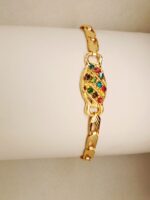 New Classy Alloy Golden Bracelet / Watch / Bangle for Girls / Women - Image 2