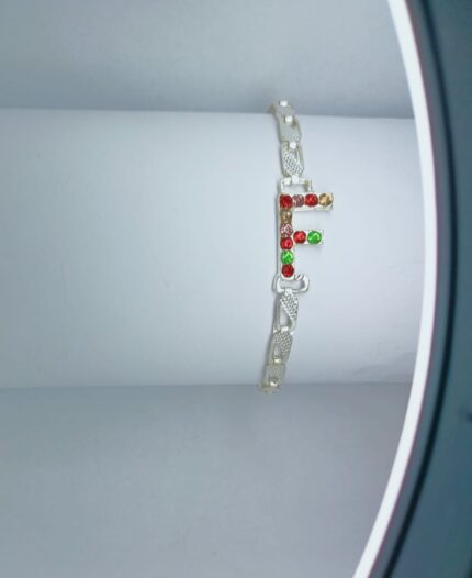 Stylish Silver Alloy F Zircon Bracelet For Girls, Women, men