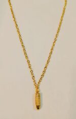 New Fashion Alloy Golden Chain with Locket / Necklace specially gift for Girls / women / men - Image 4