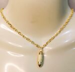 New Fashion Alloy Golden Chain with Locket / Necklace specially gift for Girls / women / men - Image 8