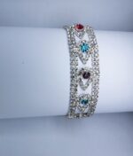 Luxury Silver Plated Zircon Bracelet for Girls / Women - Gift for Your Love Ones - Image 3