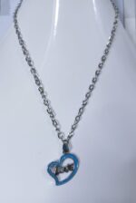 Silver Chain with Love Heart Locket/Necklace Specially Gift for Girls/Women/Boys - Image 5