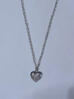 Silver Chain with Heart Zircon Locket Necklace specially gift for Girls/Women/Boys - Image 3