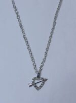Silver Chain with Love Heart Locket Necklace specially gift for Girls and Boys - Image 4
