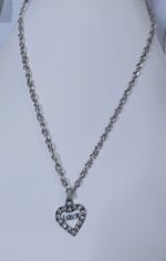 Silver Chain with Love Heart Locket Necklace Specially gift for Girls / Boys - Image 4