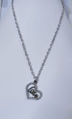 New Silver Stainless Chain with Heart Love Necklace/Locket/Pendants for Girls/Women/Boys/Men - Image 3