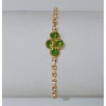 New Premium Gold Alloy Zircon Bracelet For Girls, Women - Image 2