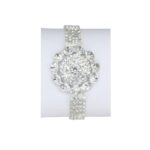 New Fashion Alloy Silver Zircon Bracelet For Girls, Women - Image 3