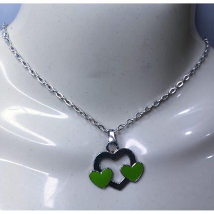 New Silver Stainless Chain Necklace 3 Heart Locket/Pendants Specially gift for girls / boys