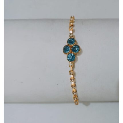 New Premium Gold Alloy Zircon Bracelet For Girls, Women