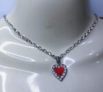 Silver Chain with Heart Locket Necklace Specially gift for Girls Boys Women - Image 4