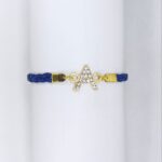 New Fashion A to Z Alphabet Blue Leather Strap Bracelet / Watch for Girl,s - Image 2