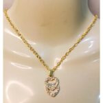 New Alloy Golden Chain with Double Heart Locket / Necklace Specially Gift for Girls / women / men - Image 2