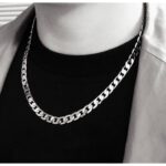New Silver/Black/Golden Stainless Steel Italian Chain / Thin Cuban Chain For Boy,s - Image 7