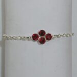 New Premium Silver Alloy Zircon Bracelet For Girls, Women