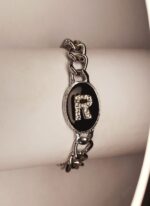 New Silver Heavy Stainless Steel A to Z Alphabet Bracelet / Watch For Men,s & Boy,s - Image 2
