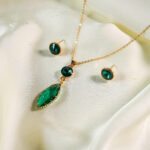 New Stylish/Fashionable Necklace & Earrings Set / For Girls or Women - Image 4