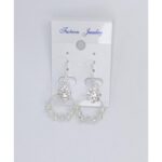 New Korean Style Crystal Pearl Drop Earrings / For Ladies,Girls