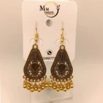 New (Pair of Jhumka) Stylish Earrings / For Girls and Women - Gold Earrings - Image 2