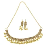 New Chokar Necklace Set with Earrings / For Girls - Image 2